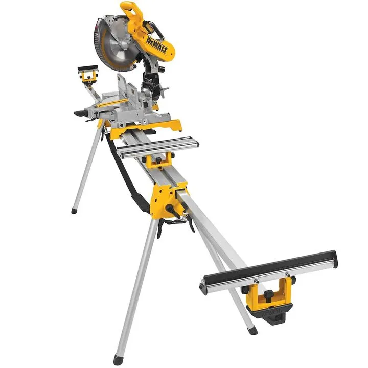 DEWALT 12-Inch Compound Miter Saw & Heavy-Duty Miter Saw Stand Professional Bundle 7