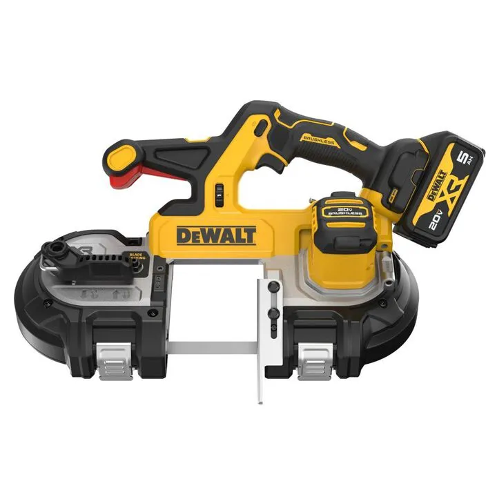DEWALT 20V MAX 3-1/4in Dual Switch Band Saw Kit - High-Performance Cordless Metal Cutting 2
