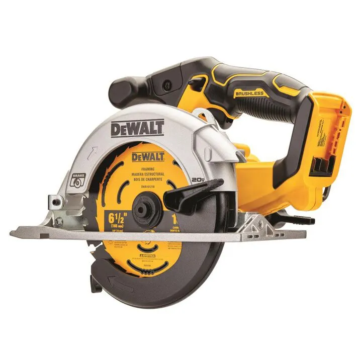 DEWALT 20V MAX 6-1/2 in. Brushless Cordless Circular Saw (Bare Tool) 4
