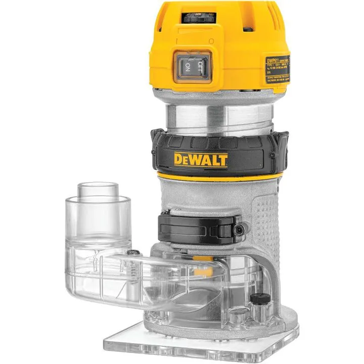 DEWALT DWP611PK 1.25 Peak HP Compact Router Combo Kit with Dust Collection 2