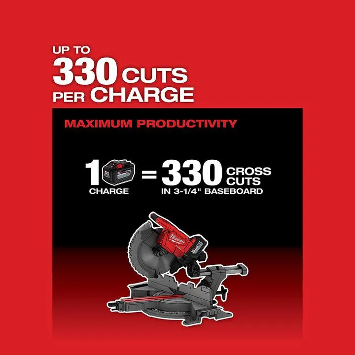 Milwaukee M18 FUEL 12-inch Dual Bevel Sliding Compound Miter Saw (Bare Tool) 5