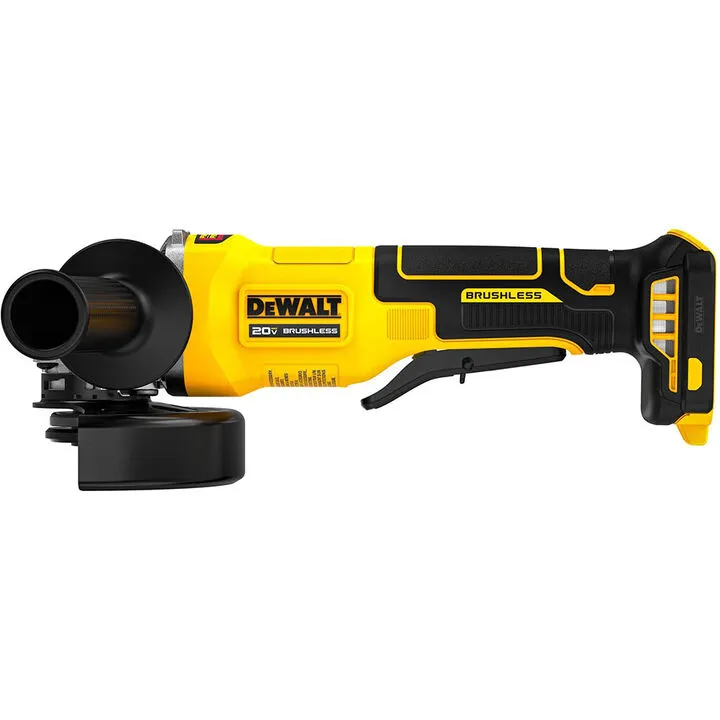 DEWALT 20V MAX 4-1/2 Inch Cordless Paddle-Switch Grinder (Bare Tool)