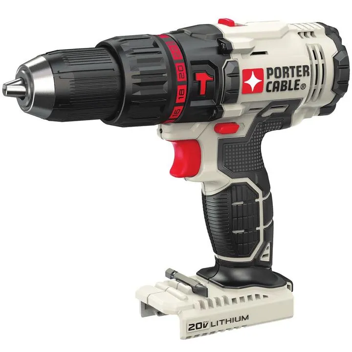 Porter Cable 20V MAX 1/2-inch Variable Speed Hammer Drill Kit - Optimized Performance Edition 1