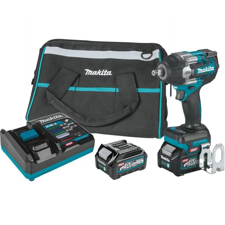 Makita 40V max XGT Brushless 1/2in Square Drive Impact Wrench Kit