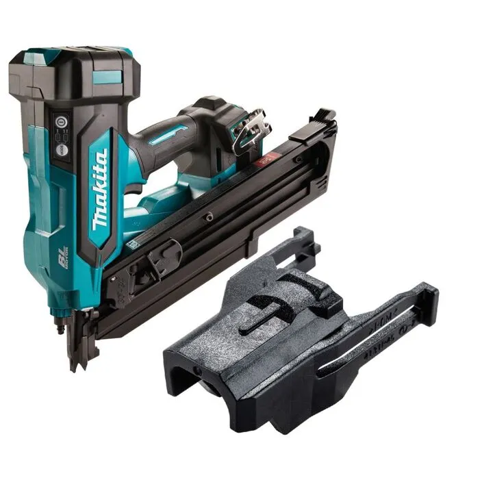 Makita 18V LXT Lithium-Ion Cordless 30-Degree 3-1/2 Inch Framing Nailer (Bare Tool) with Proud-Setting Nose Adapter