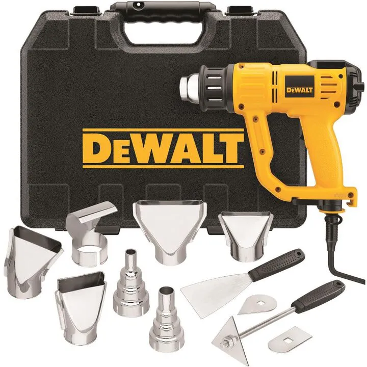 DEWALT Heat Gun Kit with Integrated LCD Precision Display