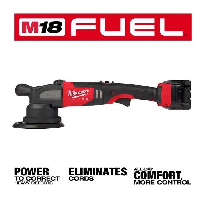 Milwaukee M18 FUEL 21mm Random Orbital Polisher Kit - High-Performance Cordless Detailing 1