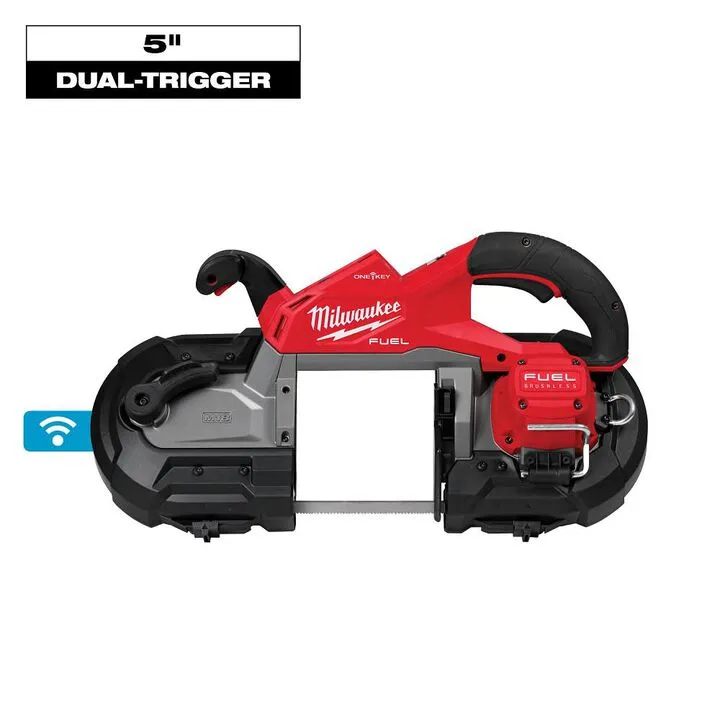 Milwaukee M18 FUEL Deep Cut Dual Trigger Band Saw with ONE-KEY (Bare Tool) 4