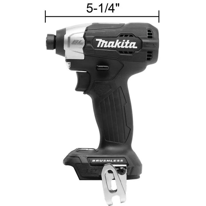 Makita 18V LXT Sub-Compact Brushless Impact Driver (Bare Tool) with ImpactX 100-Piece Driver Bit Set 4