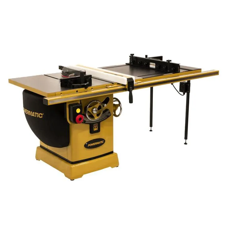 Powermatic 5HP 1PH 230V Table Saw with 50 In. Accu-Fence System & Rout-R-Lift
