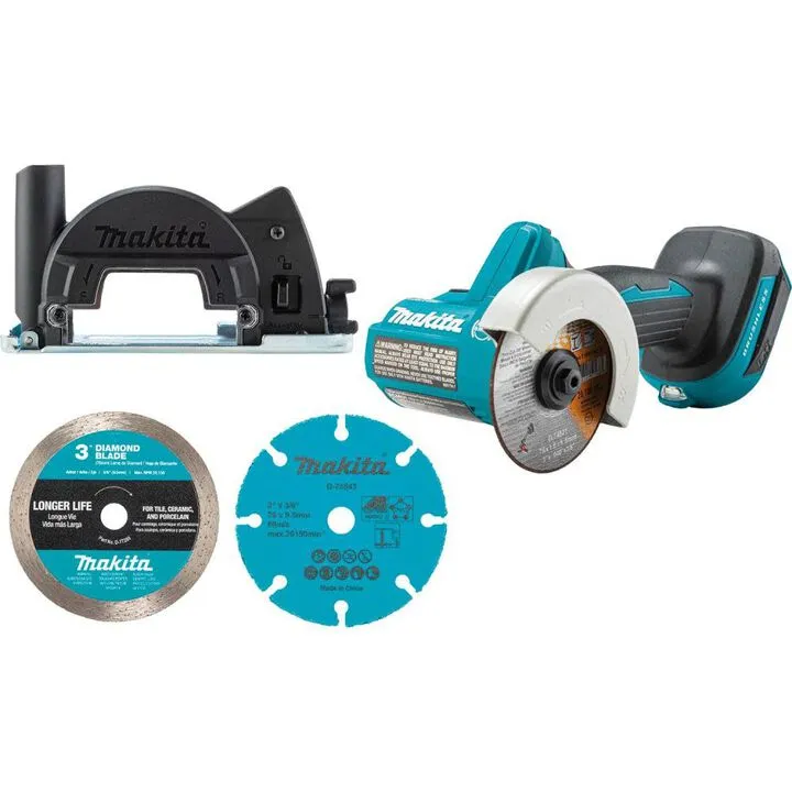 Makita 18V LXT Brushless 3-Inch Cut-Off Tool Bundle with Professional Grade Cutting Wheels 4