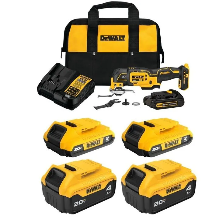 DEWALT 20V MAX Cordless Multi-Tool Kit & High-Capacity Battery Bundle