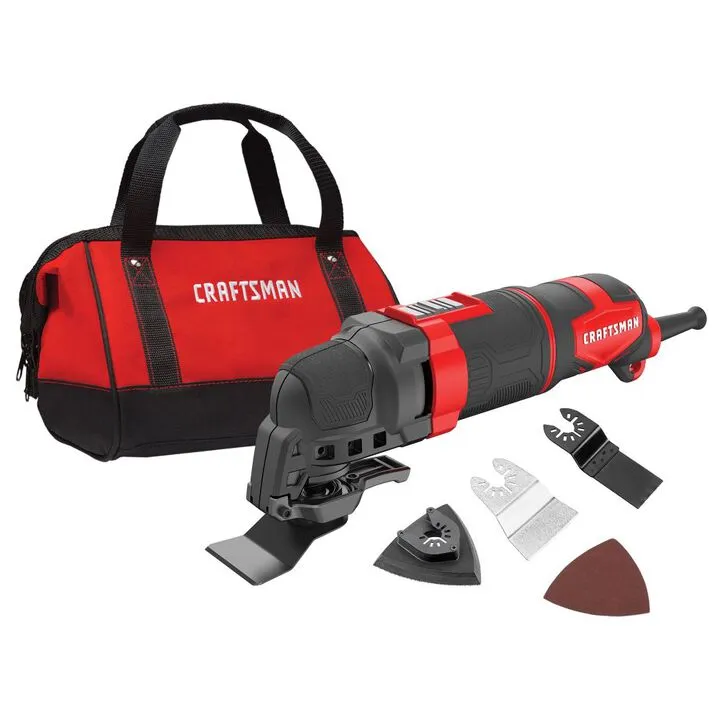 CRAFTSMAN 3 Amp Electric Oscillating Tool Set - High-Performance Versatility 1