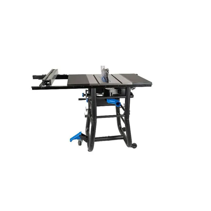 Delta 10 Inch Left Tilt Contractor Saw with 30 Inch RH Rip and Steel Wings 3
