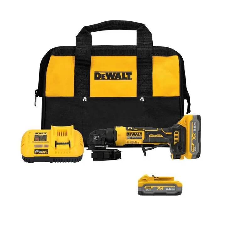 DEWALT ATOMIC 20V MAX 4-Inch Angle Grinder Kit with XR POWERSTACK Technology 1