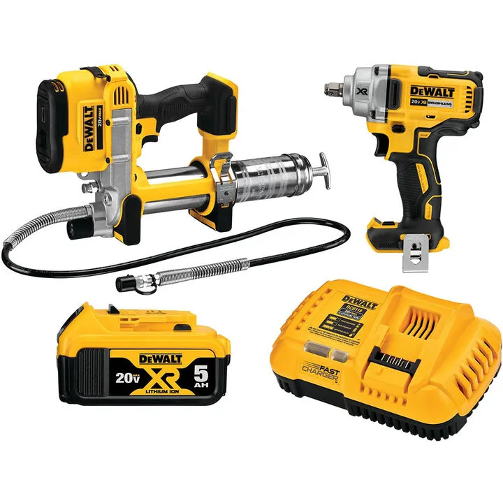 DEWALT 20V MAX 2-Tool Automotive Kit - High-Performance Cordless Solution