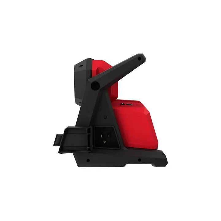 Milwaukee M12 FUEL 1/4 Inch Ratchet & M18 ROVER Dual Power Flood Light Bundle (Bare Tool) 12