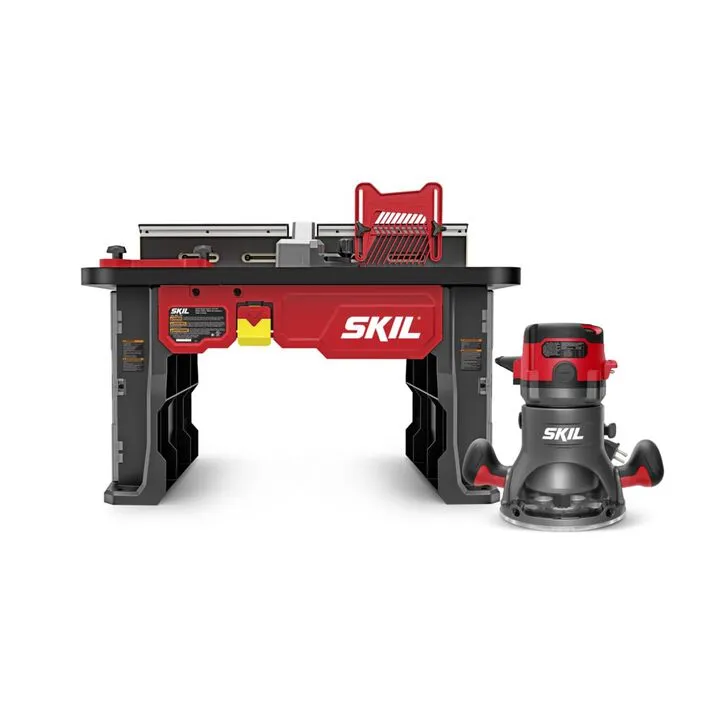 SKIL RT1323-01 Router Table and Fixed Base Router Kit with Integrated Precision System 1