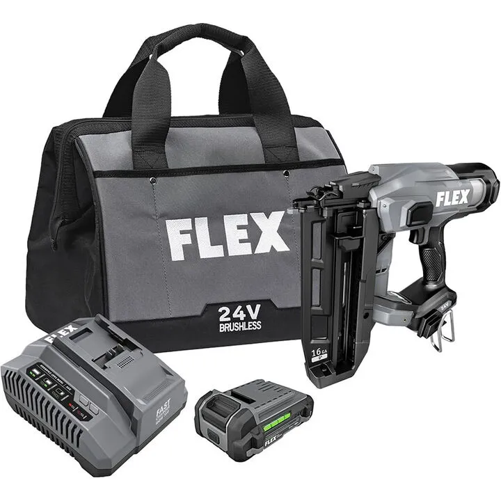 FLEX 24V Cordless 16 Gauge Straight Finish Nailer Kit: Professional Performance & Optimization Guide