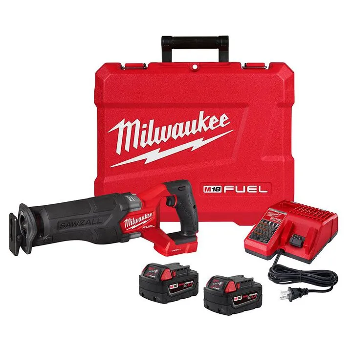 Milwaukee M18 FUEL SAWZALL Reciprocating Saw with ONE-KEY - 2 Battery XC5.0 Kit 8