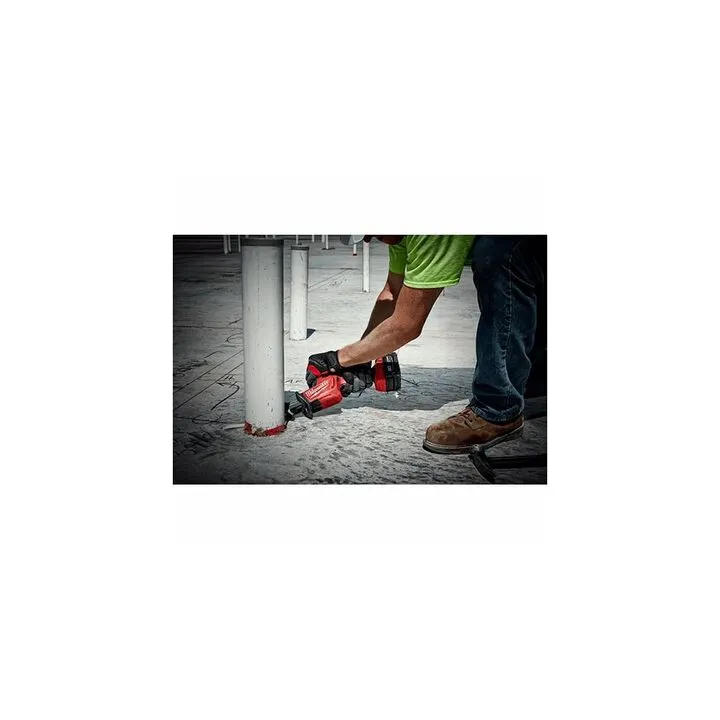 Milwaukee Packout Rolling Tool Box with M18 Grinder and Hackzall 2-Tool Kit 14