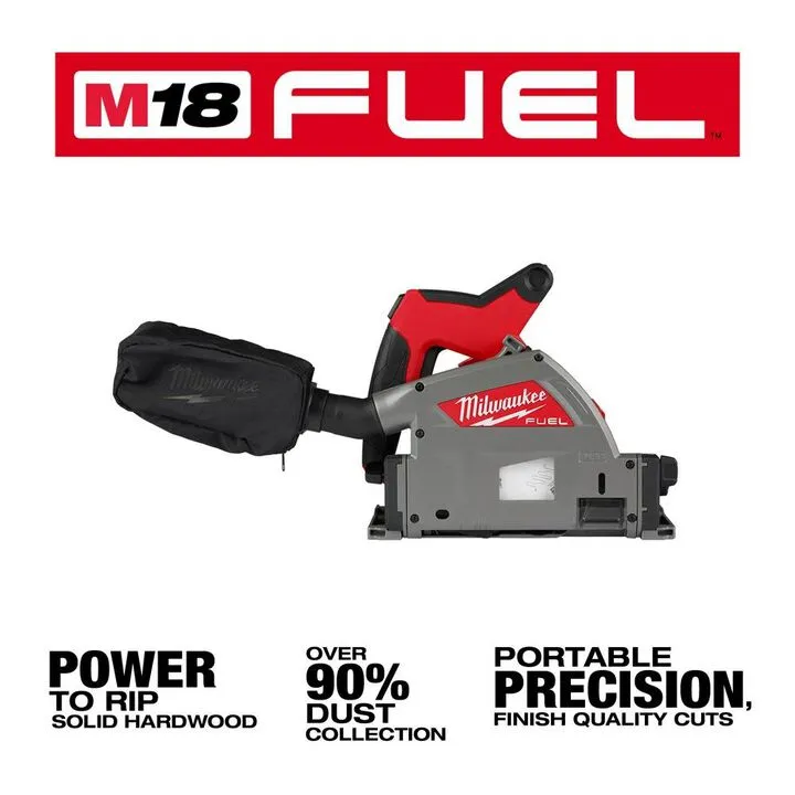 Milwaukee M18 FUEL 6-1/2 Inch Plunge Track Saw (Bare Tool) - Certified Reconditioned 2