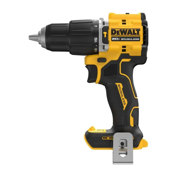 DEWALT ATOMIC COMPACT SERIES 20V MAX Brushless Cordless 1/2in Hammer Drill (Bare Tool) 1