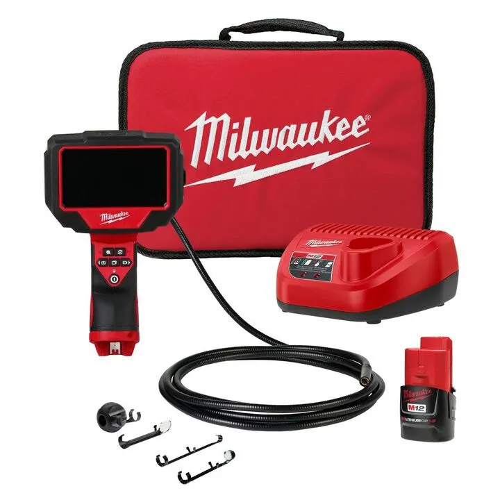 Milwaukee M12 M-Spector 360 10' Inspection Camera Kit - Professional Diagnostic Solution