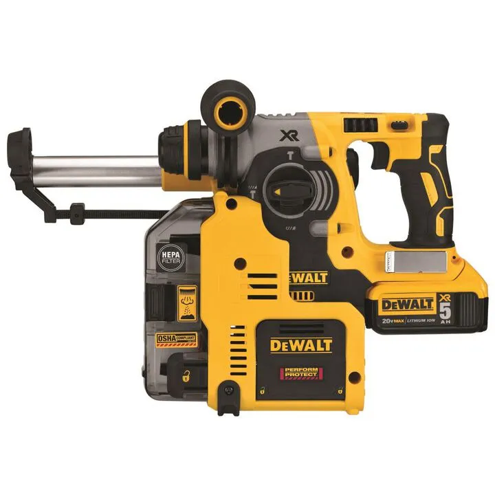 DEWALT 20V MAX 1-inch Rotary Hammer with Integrated Dust Collection System