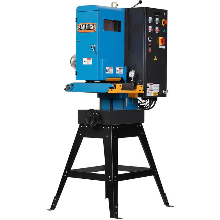 Baileigh 9-Inch Precision Wide Belt Sander for Small Component Finishing