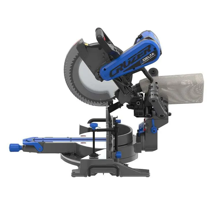 Delta 12 Inch Dual Bevel Sliding Cruzer Miter Saw - Professional Grade Precision 1