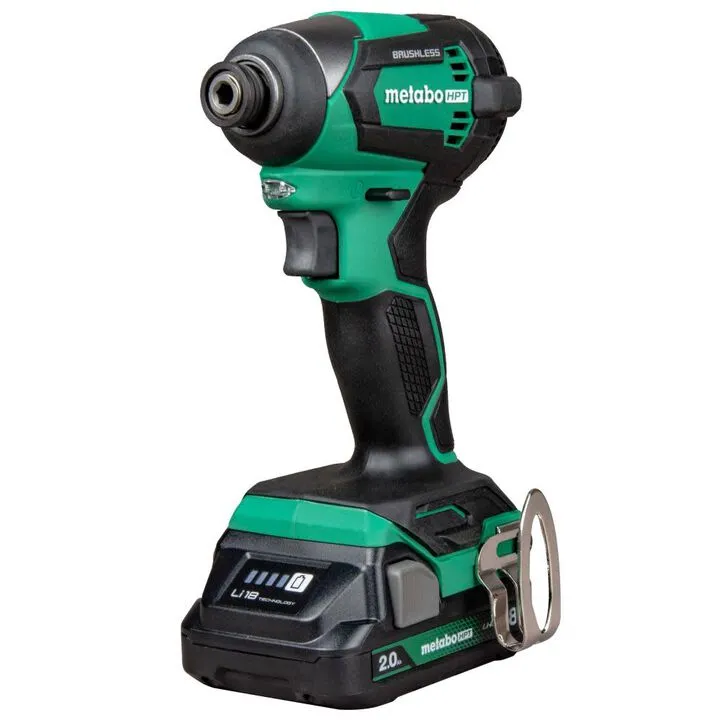 Metabo HPT 18V MultiVolt Cordless Impact Driver Kit - Professional Precision & Reliability 1