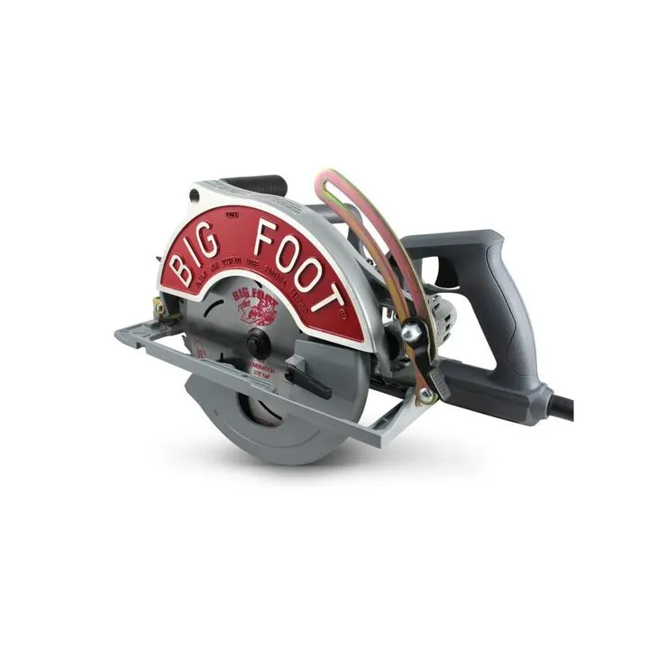 Big Foot Tools 10-1/4 inch Worm Drive Beam Saw - Professional Heavy-Duty Timber Cutting Solution 1