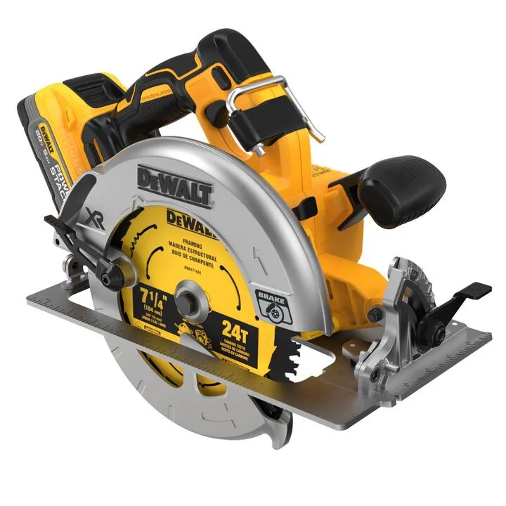 DEWALT 20V MAX XR 7 1/4-inch Cordless Circular Saw Kit - Professional Performance Edition 3