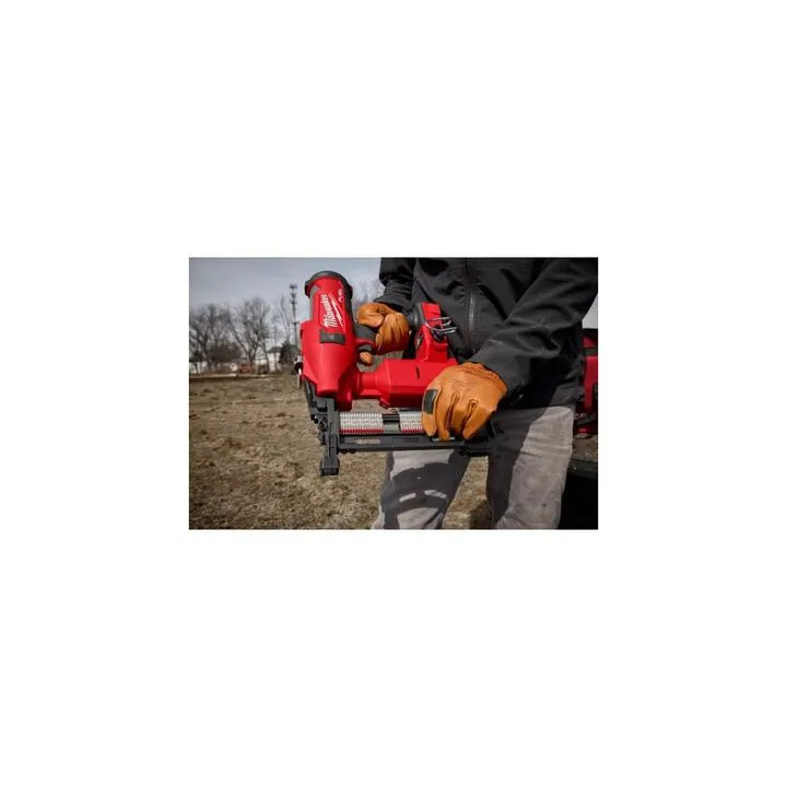 Milwaukee M18 Utility Fencing Stapler (Bare Tool) with 1.5 Inch Galvanized Staples Bundle 13