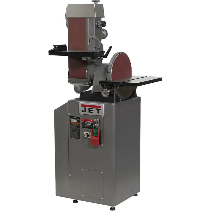 JET J-64812VS 6-inch x 48-inch Belt & 12-inch Disc Grinder with Variable Speed