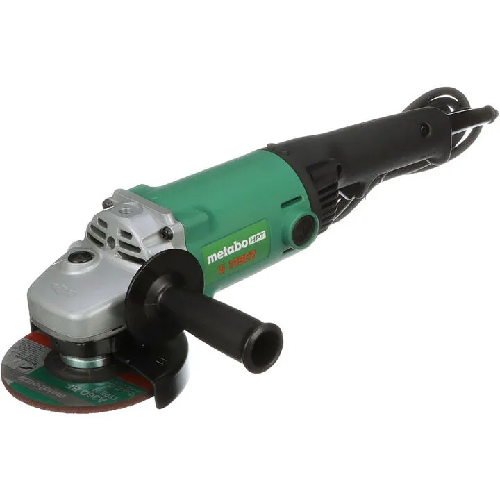 Metabo HPT 11-Amp 5-Inch Trigger Switch Angle Grinder - High-Performance Professional Tool
