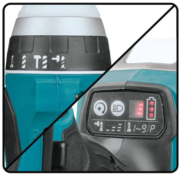 Makita 18V LXT Brushless Cordless Hammer Drill & ImpactX 100-Piece Driver Bit Set Bundle 3