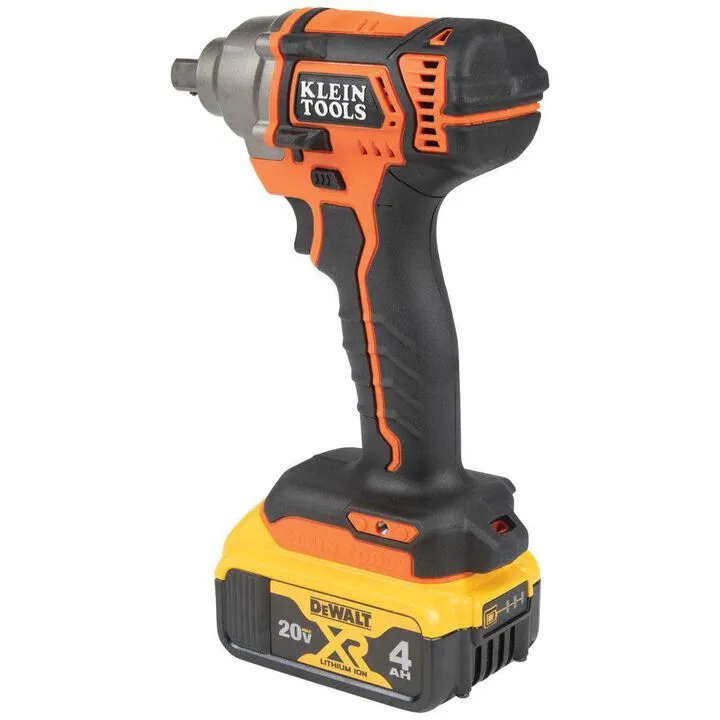 Klein Tools Compact Impact Wrench Kit - Professional High-Torque Performance 4