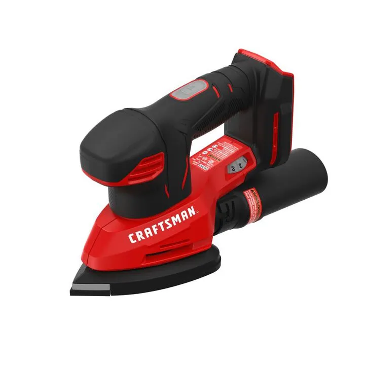 CRAFTSMAN V20 Cordless Detail Sander (Bare Tool) - Precision Woodworking Performance 4
