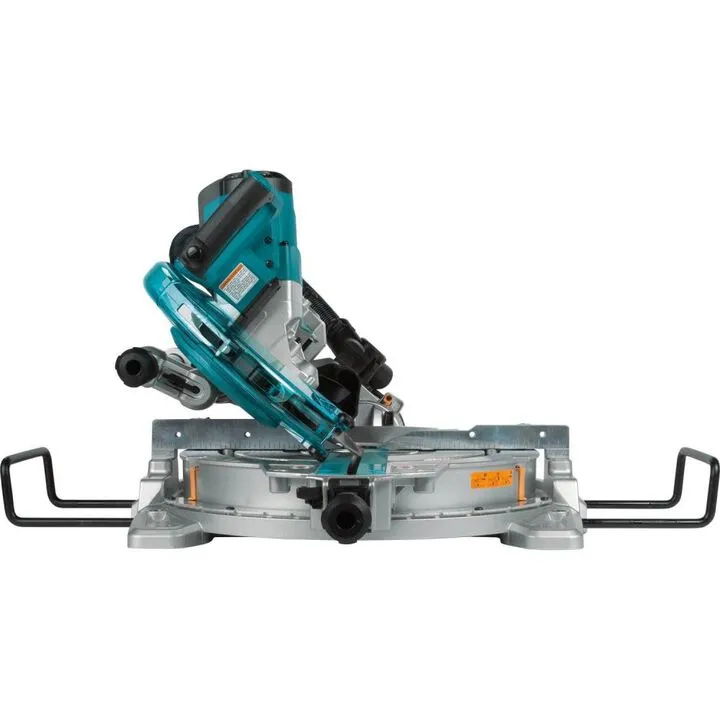 Makita 10in Dual-Bevel Sliding Compound Miter Saw with Precision Laser and Heavy-Duty Stand 1