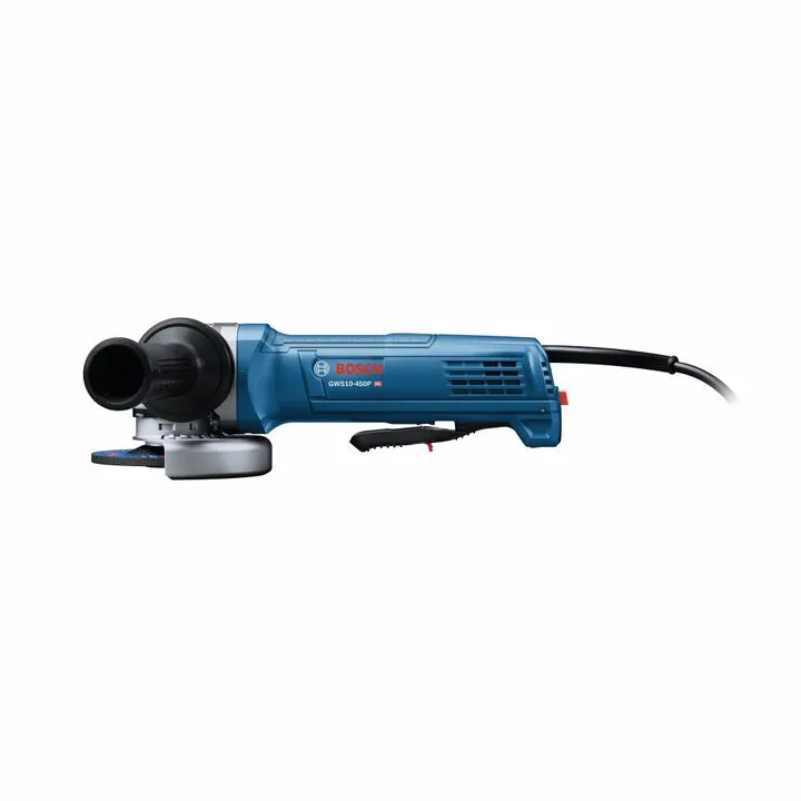 Bosch 4-1/2 Inch Ergonomic Angle Grinder with Paddle Switch - Professional Reconditioned Series 3