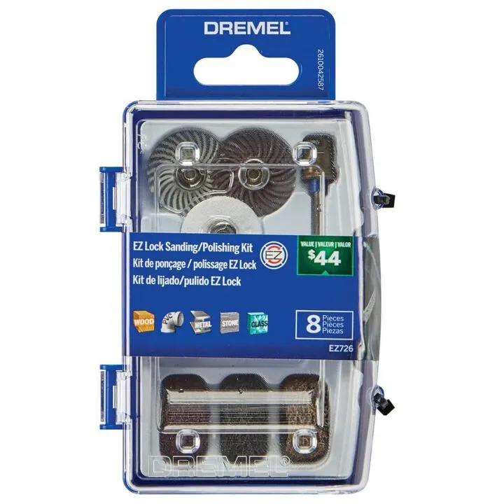 Dremel 120V Corded Rotary Tool Kit & Comprehensive Accessory Bundle 4
