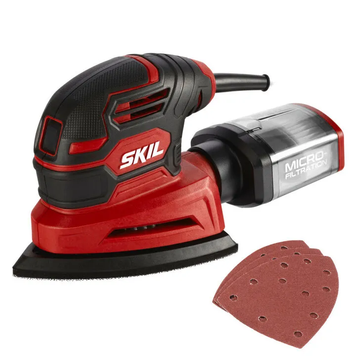 SKIL Detail Sander: Precision Corded Power Tool for Intricate Woodworking 2