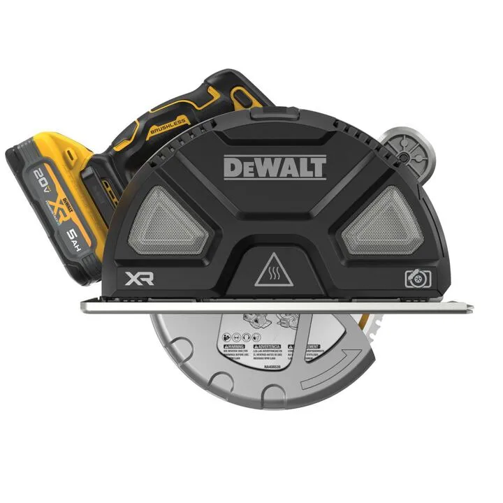 DEWALT 20V MAX XR 7-1/4 Inch Metal Cutting Circular Saw Kit - Professional Performance Edition 4