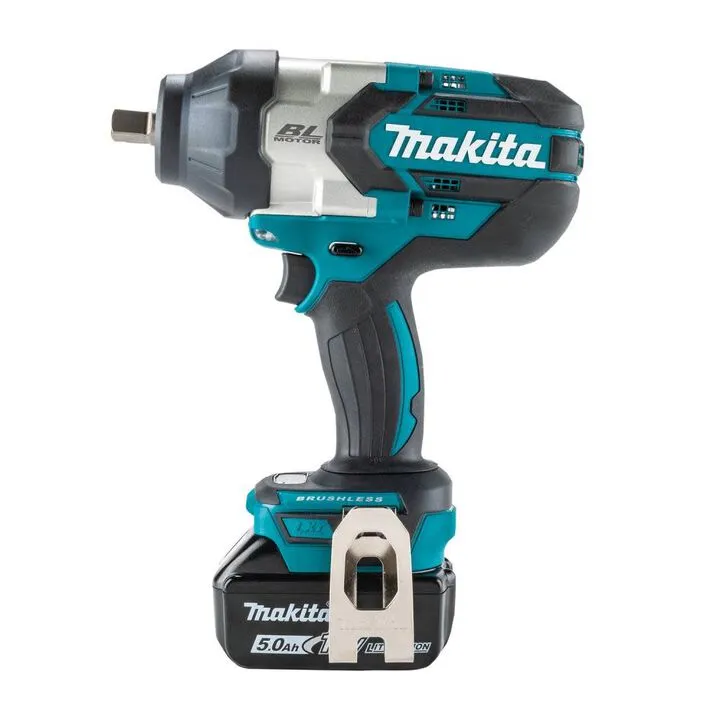 Makita 18V LXT 5Ah Cordless 3-Speed 1/2 Inch Square Drive Impact Wrench Kit 2