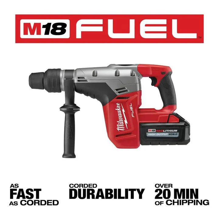 Milwaukee M18 FUEL HIGH DEMAND 1-9/16 In. SDS Max Hammer Drill Kit 2