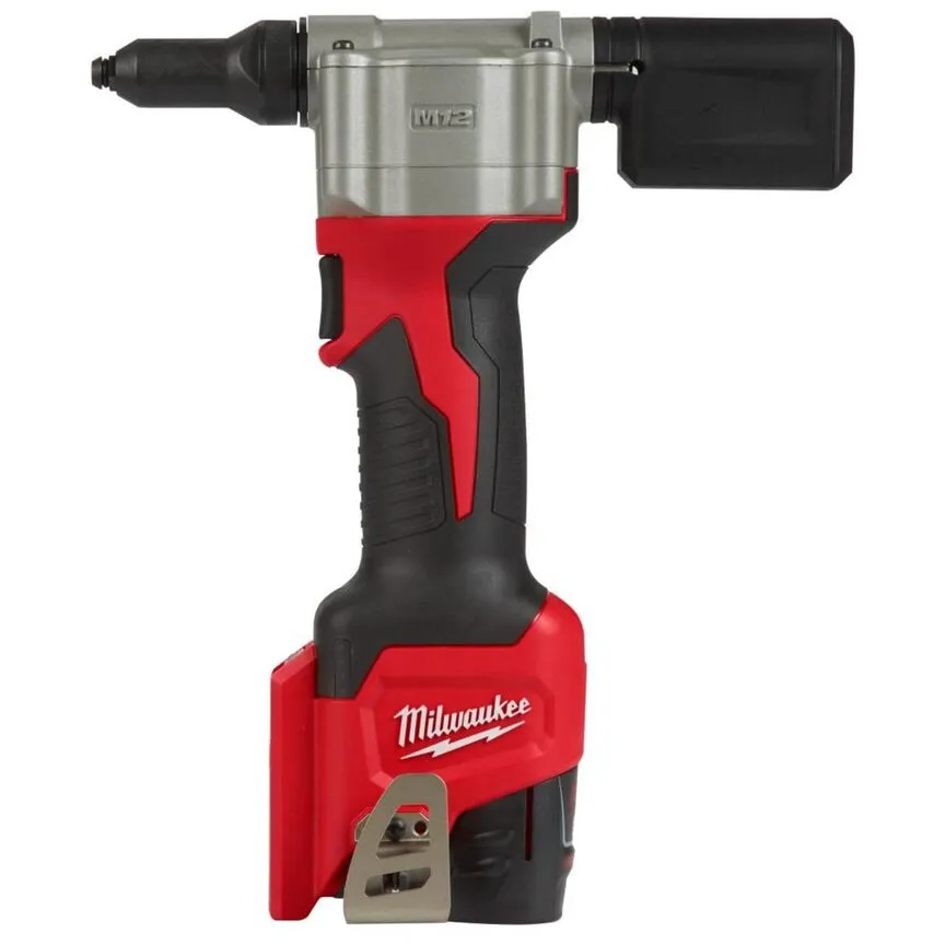 Milwaukee M12 Rivet Tool Kit - Professional Cordless Power for Efficient Fastening 4