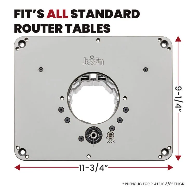 JessEm Rout-R-Lift 3.5 XT: Professional-Grade Precision Router Lift 1