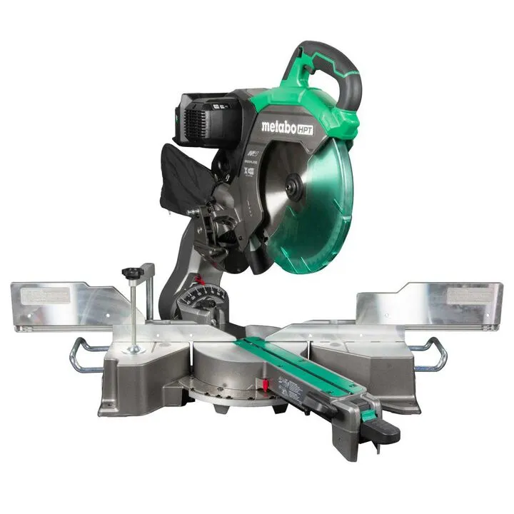Metabo HPT 36V MultiVolt 12-Inch Dual Bevel Sliding Miter Saw with Torque Boost Technology (Bare Tool) 1